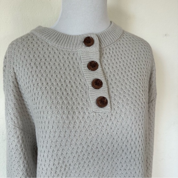 Stylish Chic Gray Knit Lounge Two Piece Set Medium - Picture 2 of 14